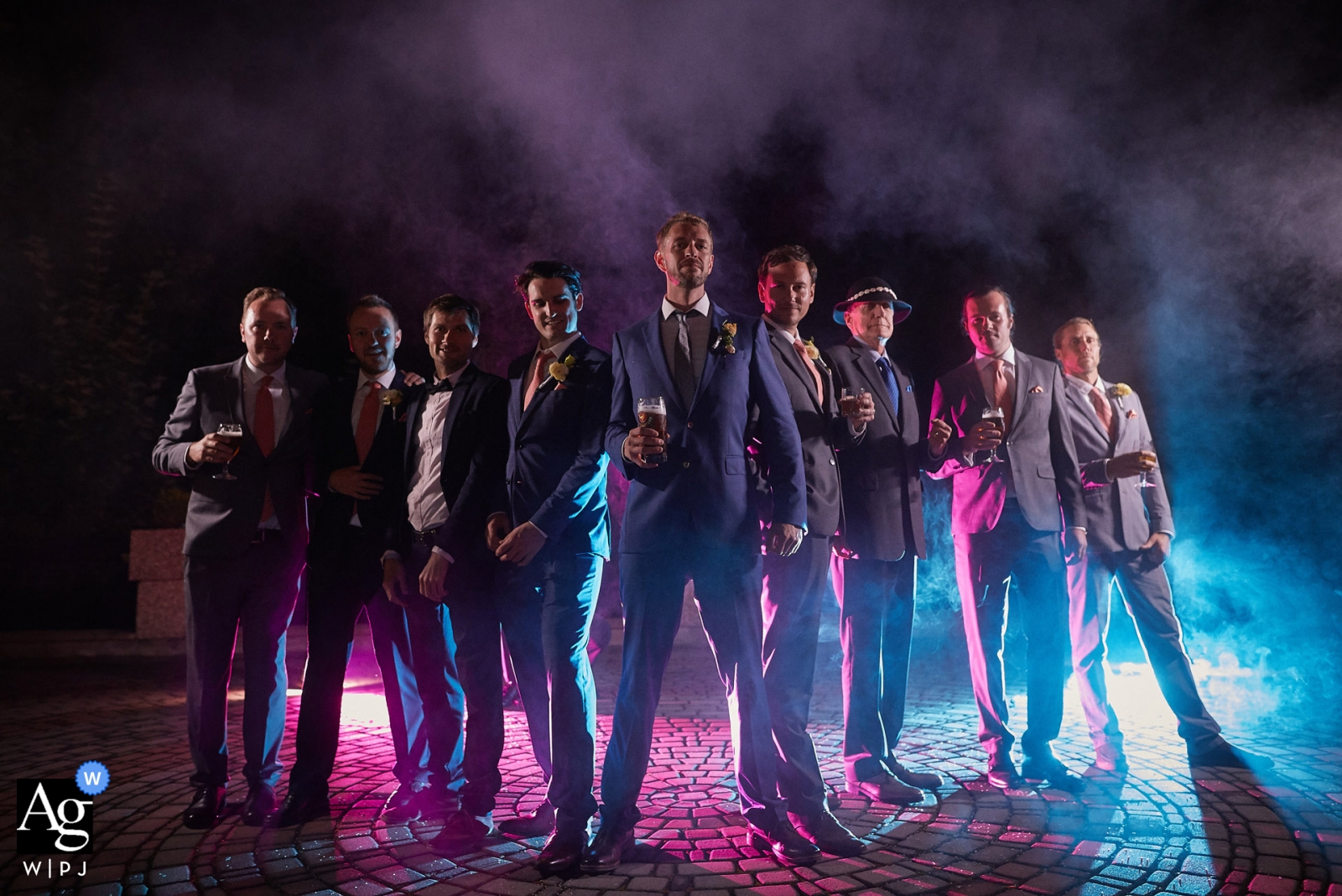 Photo by: <a href="https://www.wpja.com/photos/artistic-wedding-photographers-portrait/2373116">Kurt Vinion - Prague Groom & the best men portrait on wedding day - destination wedding Slovakia