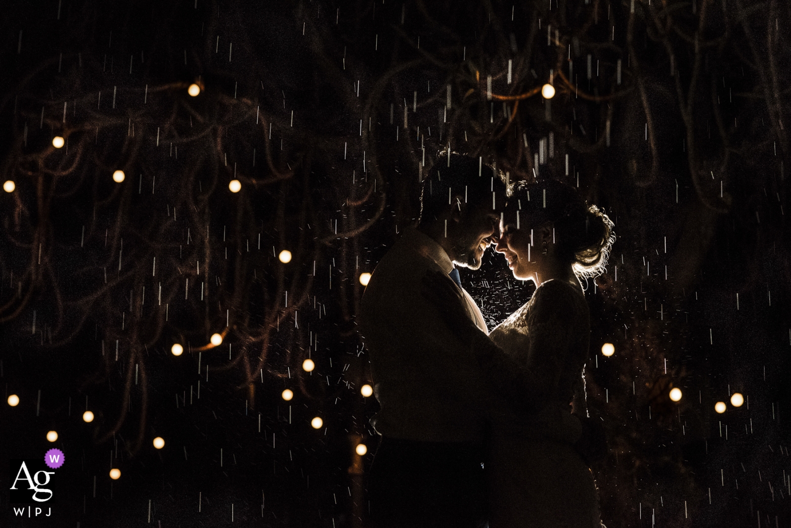 Photo by: <a href="https://www.wpja.com/photos/artistic-wedding-photographers/2441031">Clara Sampaio - Rio de Janeiro Rio de Janeiro Solar Real, Santa Tereza, Rio de Janeiro, Brazil Wedding | bride and groom portrait in silhouette