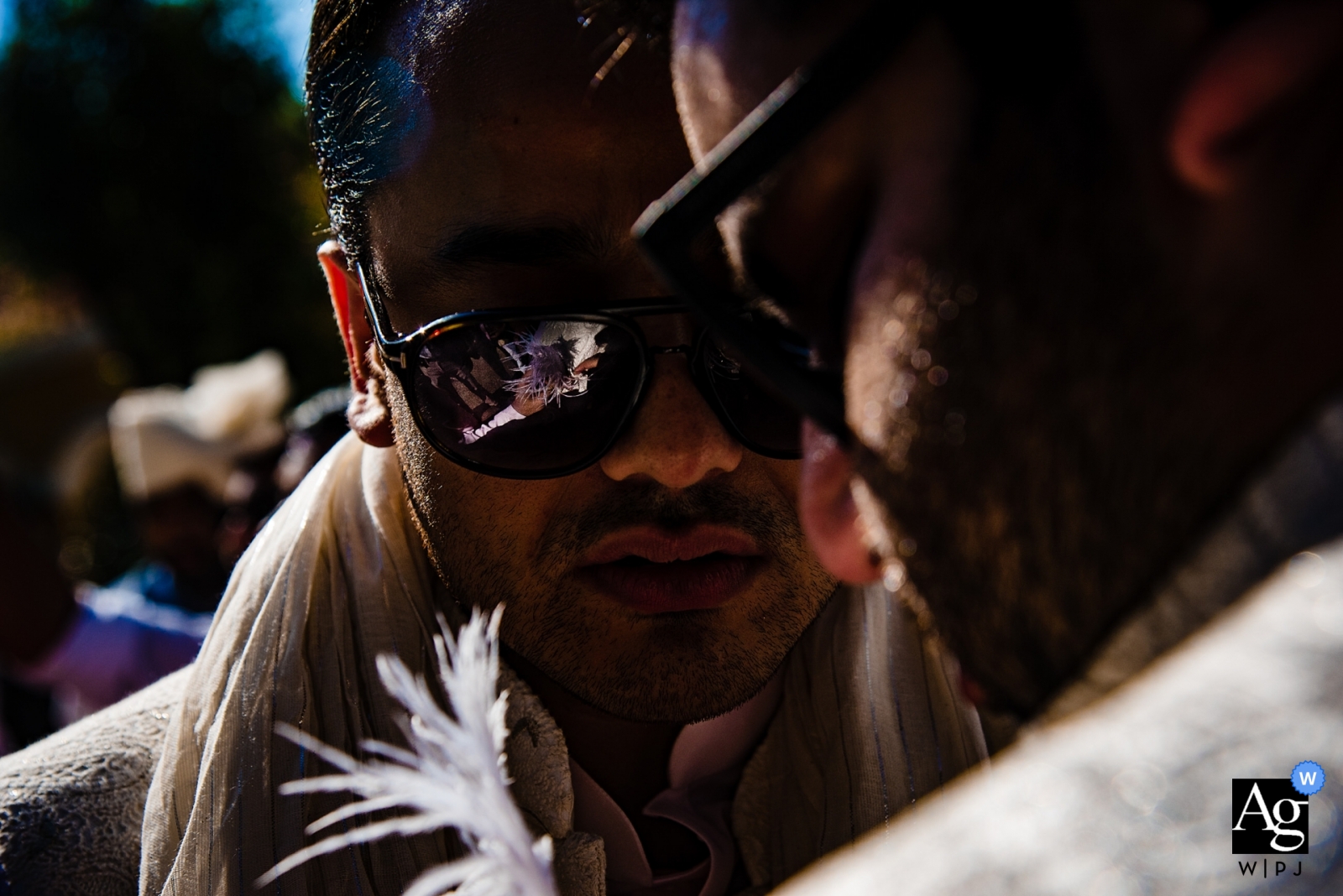 Groomsmen gathered in Phu Quoc, Vietnam for the pre-wedding getting ready session