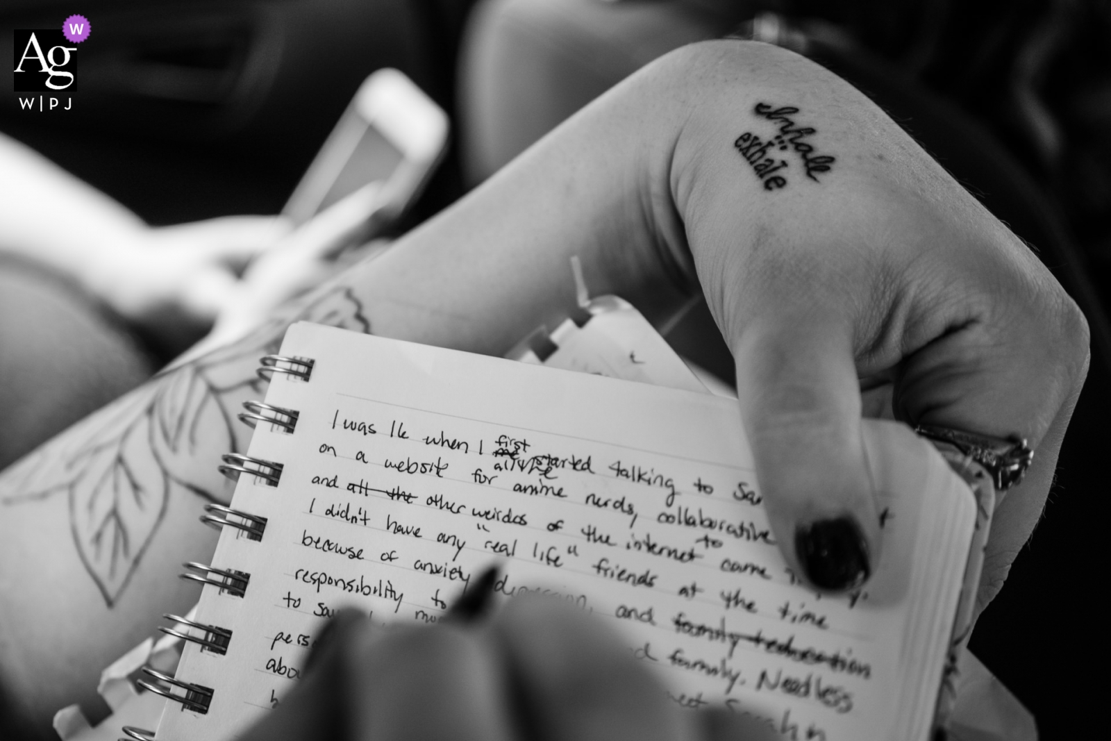 Hyatt Regency, Bethesda MD wedding photographer - A bridesmaid writes her heartfelt toast.