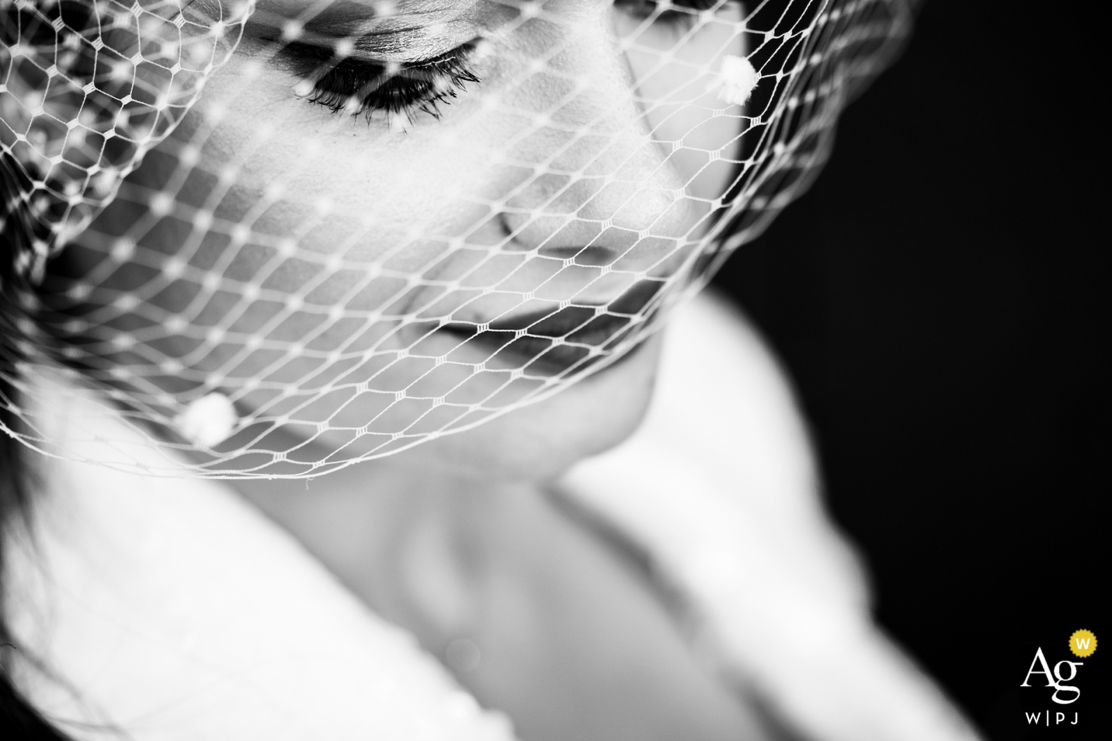 Toulouse wedding details of bride and her veil, which was a featured picture among the best wedding photography View this exquisite Toulouse wedding details of bride and her veil, which was a featured picture among the best wedding photography from the WPJA