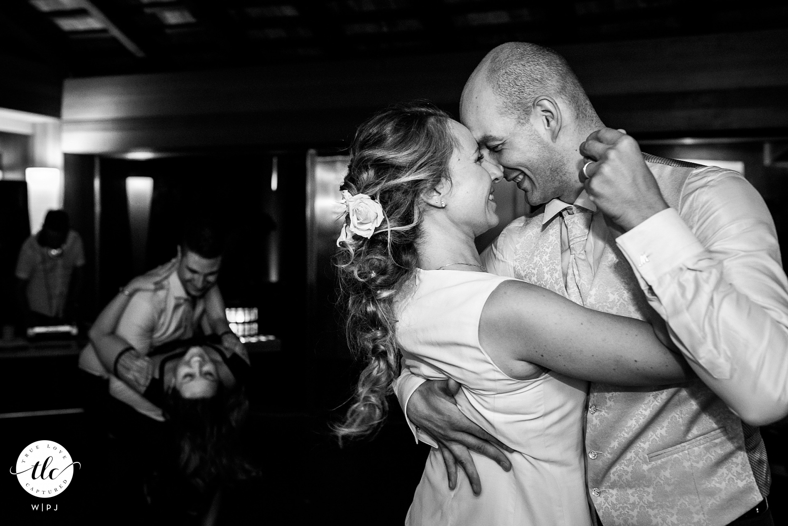 La Subida Restaurant, Gorizia, Italy reception dance and smiles