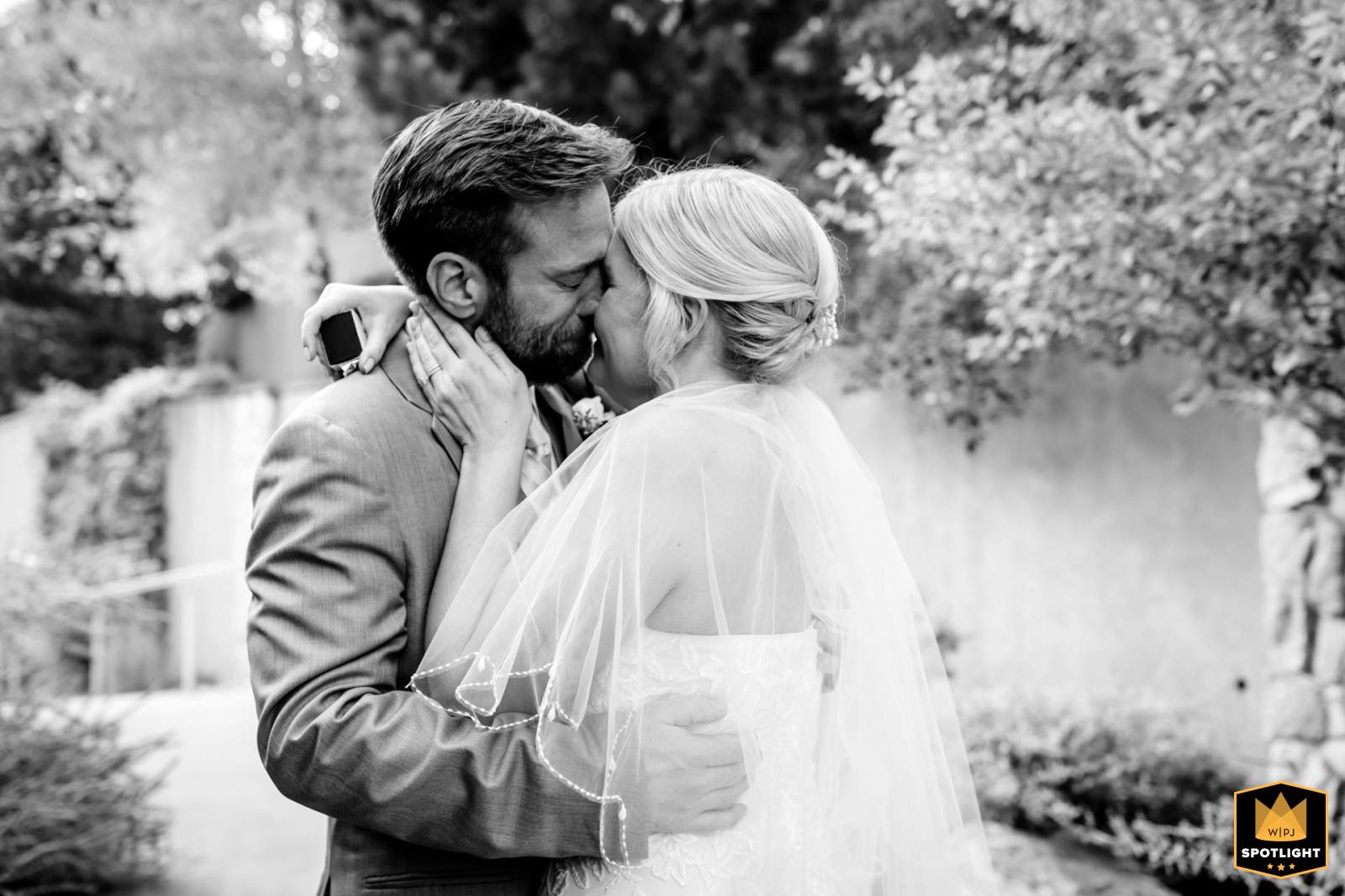 Groom's Heartwarming Response to Bride's First Look at Cielo Castle Pines Nuptials