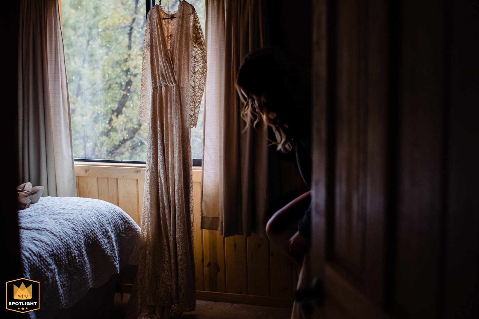 Capturing the Charm and Nostalgia of the Brides Childhood Home The bride prepares for her special day in her childhood home, located in Arizona, United States.