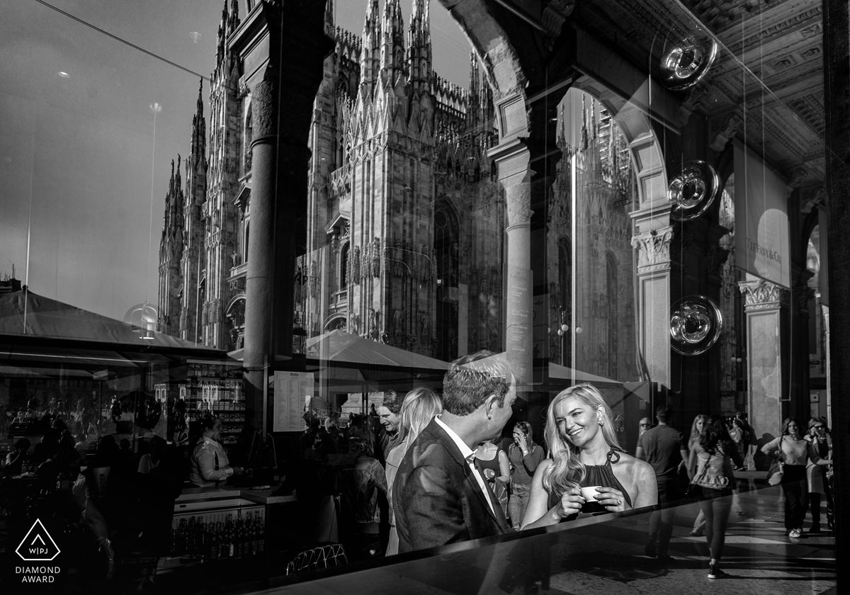 Photo de: <a href="https://www.wpja.com/photos/diamond-award-best-engagement-portrait-photographer/2159556"> Stefano Ferrier - Photographe de mariage en Italie </a> Portrait de fiançailles à Paderno Dugnano, photographie de Stefano Ferrier