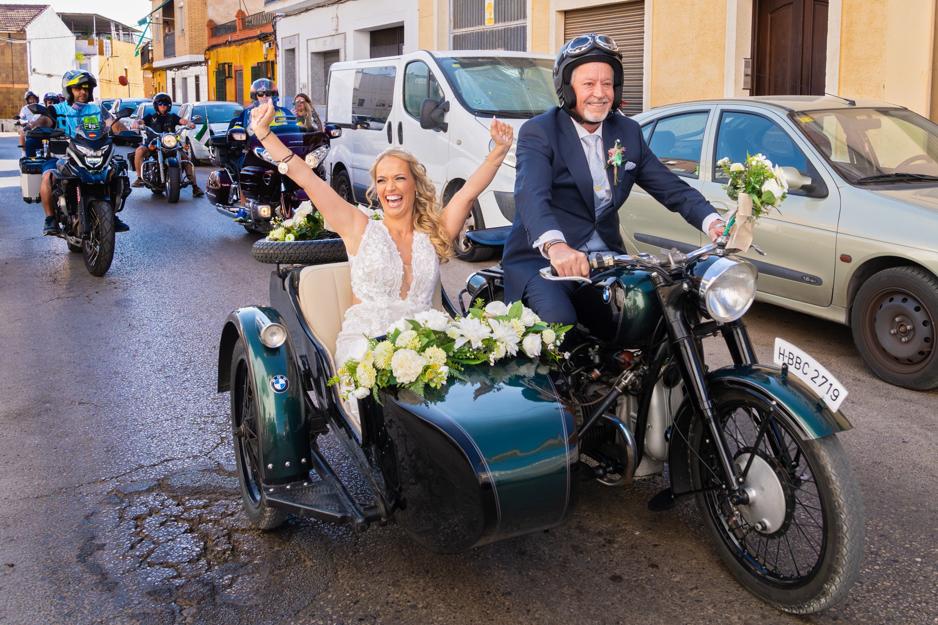 Rocio Sanchez, of Jaen, is a wedding photographer for 