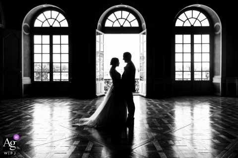 Inside The Mairie De Nancy, Grand Est, A Formal Couple’s Portrait Blends Romance And Historic Charm Among Grand Architecture Inside the Mairie de Nancy in Grand Est, a formal couple’s portrait is set among the grand architecture, blending romance with historic charm.