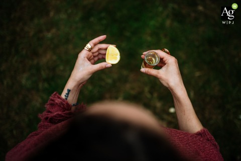 Tequila Shots Await as Friends Poise Glasses Celebrating at Froginwell Vineyard in Devon At Froginwell Vineyard in Devon, glasses are poised and friends are ready as tequila shots await, capturing the festive anticipation of the celebration.