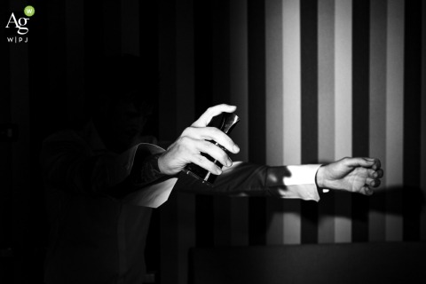 Groom’s BW Details Reflect Style At Villa Teloni In San Severino Marche At Villa Teloni in San Severino Marche, the groom’s thoughtful details shine, reflecting his style and the careful preparation leading up to the wedding celebration.