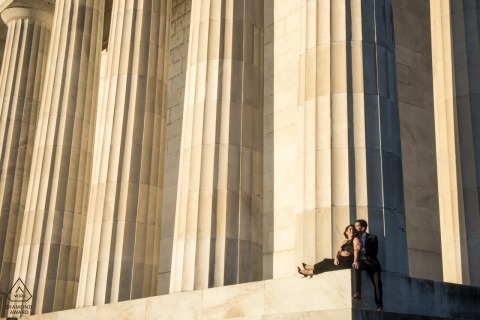 Maryland Monumental Wedding Engagement Photography -  Baltimore Photographers