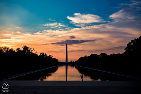 Washington DC Pre-Wedding Engagement Photography - VA Photographers