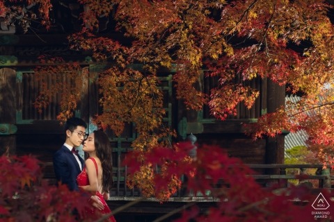 China wedding engagement photos for Hangzhou City couples