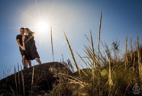 Engagement Portrait from Águilas - Murcia - Spain | A hot summer afternoon couple session in the sun