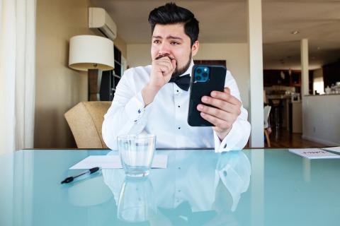 Michelle Arlotta, of New Jersey, is a wedding photographer for 