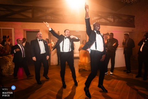 Lively Witnesses Arrive For Evening Celebration At Château Gassies Bordeaux Amid Anticipation And Joyful Welcomes At Château Gassies in Bordeaux, the photographer captures the lively arrival of witnesses at the evening celebration, beautifully highlighting anticipation, joyful welcomes, and expert timing in a festive atmosphere.