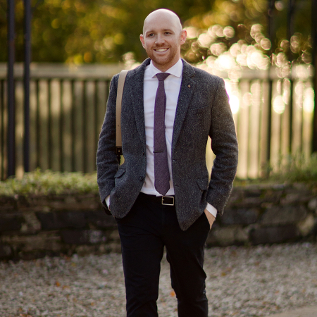 Lifestyle portrait of Paul Doherty - Wedding Photographer in Donegal