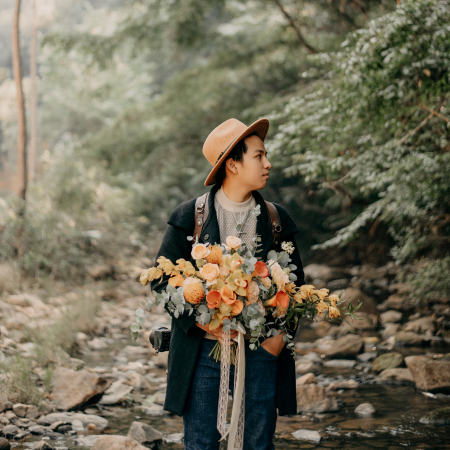 Portrait of Ho Chi Minh wedding photographer Nien Truong of Vietnam Asia Ho Chi Minh wedding and elopement photography by Nien Truong of Vietnam Asia