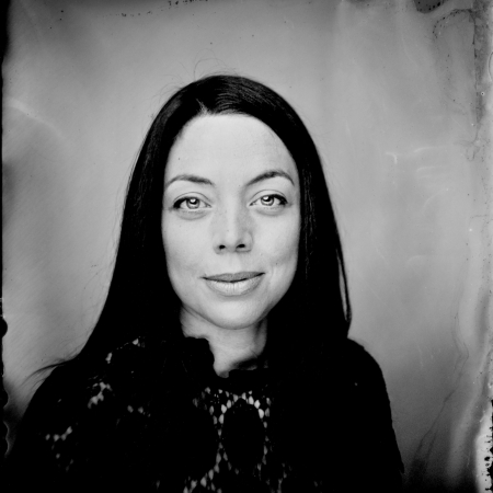 BW Tintype portrait en studio de la photographe de mariage de Chicago Elena Bazini de l'Illinois Photographie de mariage à Chicago par Elena Bazini de l'Illinois