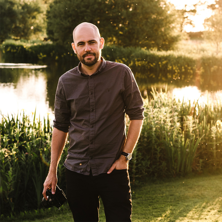 Portrait of Lancashire wedding reportage photographer James Tracey of the UK Lancashire wedding photography by James Tracey, of England United Kingdom