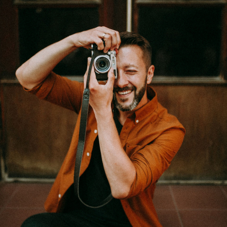 Lifestyle portrait of West Pomeranian wedding reportage photographer Albert Czyżowicz of Poland West Pomeranian wedding photography by Albert Czyżowicz of the Poland Wedding Photojournalist Association - WPJA