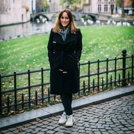 Portrait of Kent, UK documentary wedding photographer Annie Bradney, of England Kent wedding and elopement reportage photography by Annie Bradney, of England, United Kingdom