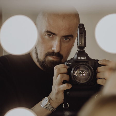 Self portrait by Warsaw wedding photographer Marek Hanyzewski of Masovian Poland Warsaw wedding and elopement photography by Marek Hanyzewski of Masovian Poland