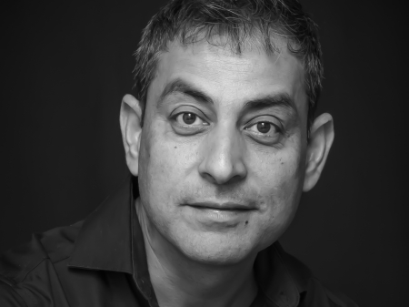 Studio portrait of Ontario wedding photographer Amit Dullu of Canada - WPJA member profile Ontario wedding and elopement photography by Amit Dullu of Canada