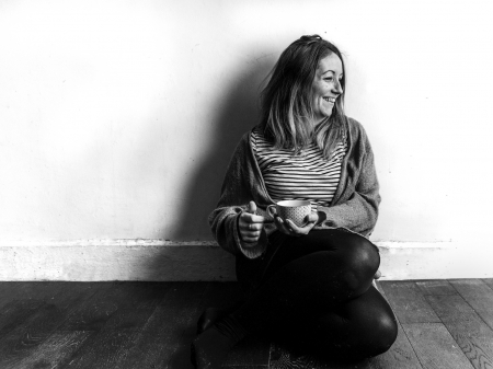 Portrait of Hertfordshire wedding reportage photographer Erica Hawkins of the UK England and Hertfordshire wedding photography by Erica Hawkins of United Kingdom