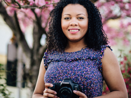 Lifestyle portrait of Germany wedding photographer Tatiane Borges-Schindler of Bavaria Germany wedding photography by Tatiane Borges-Schindler of Bavaria
