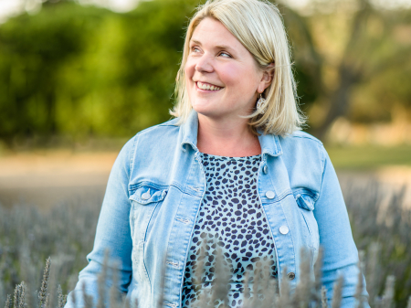 Hannah Brooke - North Yorkshire Wedding Photography A lifestyle portrait in nature of Hannah Brooke, a North Yorkshire wedding photographer