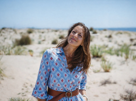 Lifestyle Portrait of Kerry Morgan, Herault Wedding Photographer
