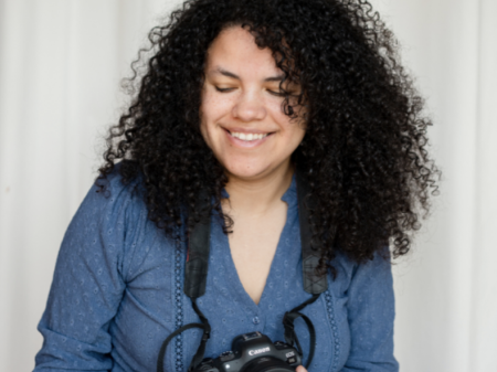 Portrait of Ophelie Koinonia, a Marseille wedding photographer from Bouches-du-Rhone, PACA, France