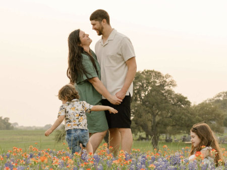 Lifestyle portrait of Brooke Sanchez of Primrose Wedding & Adventure Photography