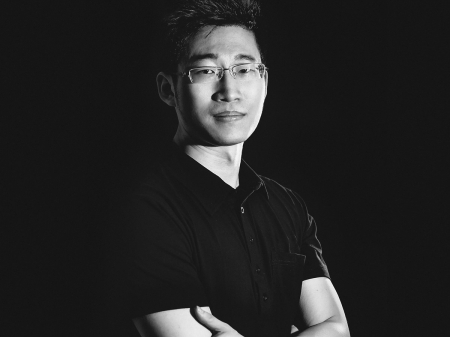Studio portrait of Beijing wedding photographer Vincent MA of China Beijing actual day wedding and elopement photography by Vincent MA of China
