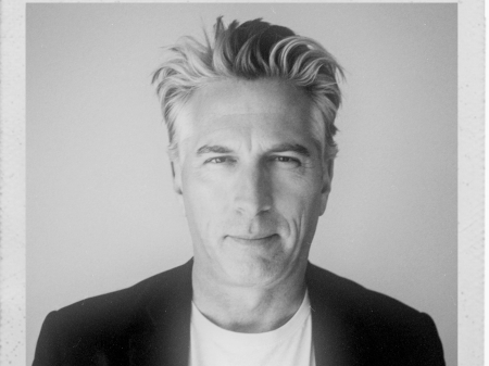 BW Studio portrait of William West - Documentary Wedding Photographer