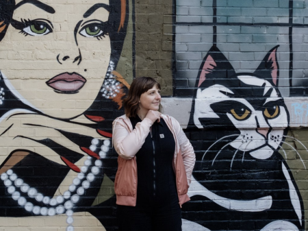 Urban Portrait of Caroline Goosey | WPJA Wedding Photographer in Cheshire, England