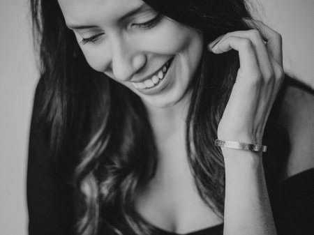 Studio portrait of Edmonton, Alberta wedding photographer Lauren Hannah Garcia Alberta and Edmonton wedding photography by Lauren Hannah Garcia of Canada