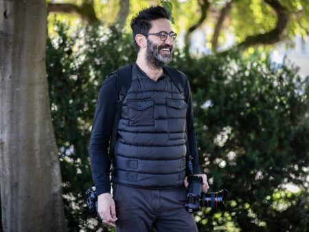 Roee Dori Lifestyle Portrait – Skåne Wedding Photojournalist, WPJA Member Lifestyle portrait of Roee Dori, wedding photojournalist in Skåne, Sweden