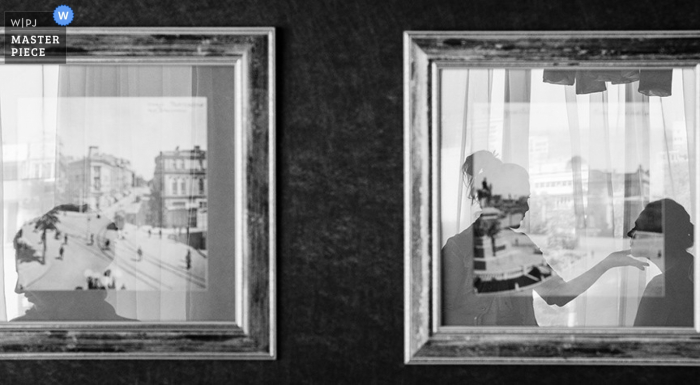 Sofia bride getting ready before the wedding Sofia bride getting ready before the wedding - Bulgaria wedding photo