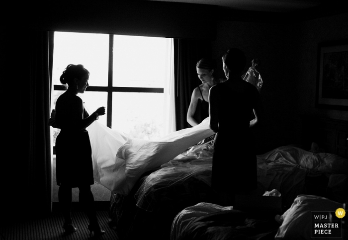 Photo by: <a href="https://www.wpja.com/contests/2010-q4/silhouettes-shadows-good-light/614836">Andrea Bibeault - United States</a> Wedding Photographer Andrea Bibeault of Nebraska, United States