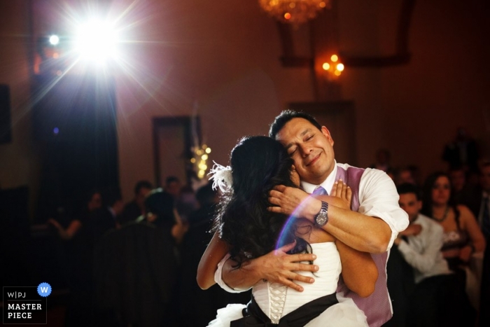 Toronto wedding photographer | photo of the father daughter dance at the reception