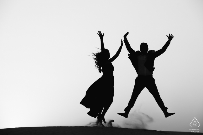 Pre Wedding Portraits in the Sand - Maharashtra Engagement Photographer