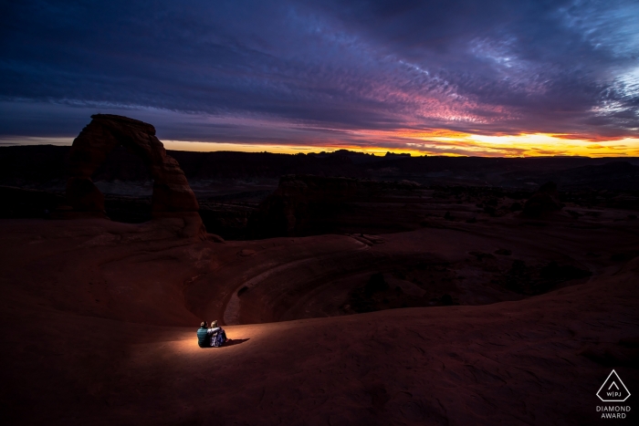 Arches National Park engagement fotos | Fotógrafo de casamento de destino