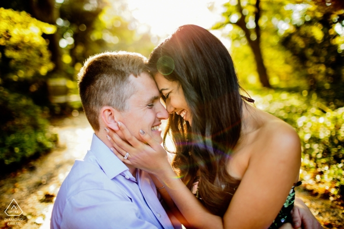 Photographie de fiançailles de mariage à New York - Photographes de fiançailles à Long Island