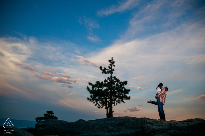 Fotografia di fidanzamento per matrimoni di Reno Pre - Fotografi del Nevada