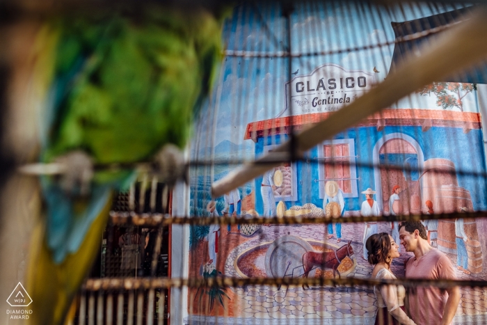 Si Señor Restaurant, Puerto Vallarta, sessione fotografica di fidanzamento in Messico