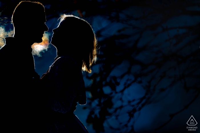 Photo by: <a href="https://www.wpja.com/photos/diamond-award-top-wedding-engagement-photographer/2421681">Chrystal Stringer - Edmonton Alberta Edmonton Alberta Pre Wedding Portraits - A Steamy Winter Engagement