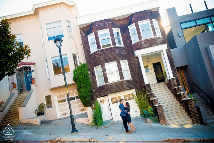 Photo by: <a href="https://www.wpja.com/photos/diamond-award-top-wedding-engagement-photographer/2427896">Stephanie Secrest - Arroyo Grande California Fun with steep streets in N. California - Engagement Photo Session