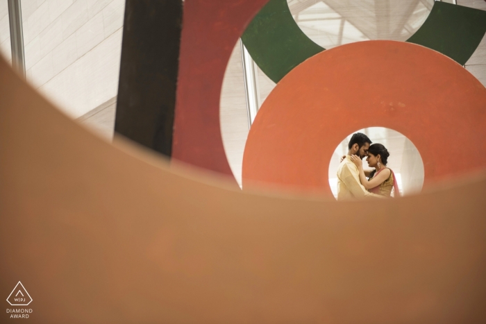 Photo by: <a href="https://www.wpja.com/photos/diamond-award-top-wedding-engagement-photographer/2425586">Kathleen Ricker - Washington DC District Of Columbia Art in Art - Maryland Engagement Photo Shoot with Couple