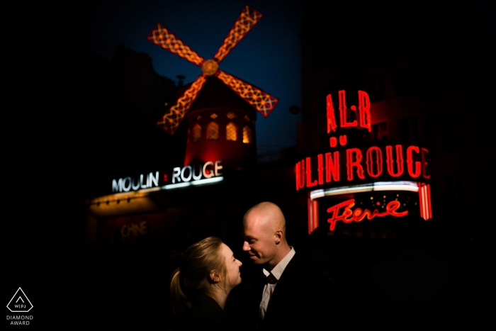 Photo by: <a href="https://www.wpja.com/photos/diamond-award-top-wedding-engagement-photographer/2426316">Arvid de Windt - Wageningen Gelderland Loveshoot in Paris at Night with Couple